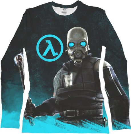 Women's Longsleeve Shirt 3D - Half-Life [5] - Mfest