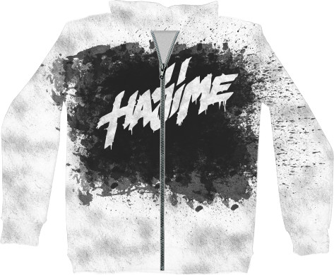 Unisex Zip-through Hoodie 3D - HAJIME [7] - Mfest