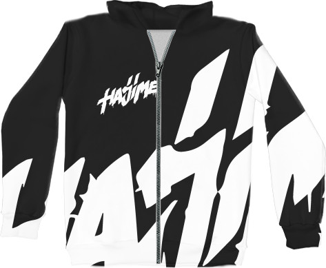 Kids' Zip-through Hoodie 3D - HAJIME [4] - Mfest