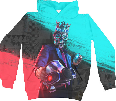 Kids' Hoodie 3D - WATCH DOGS [2] - Mfest