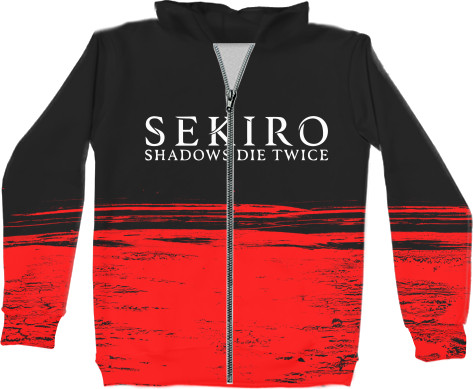 Unisex Zip-through Hoodie 3D - Sekiro: Shadows Die Twice (10) - Mfest