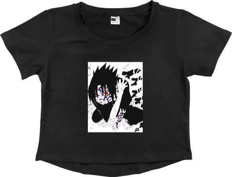 Women's Cropped Premium T-Shirt - NARUTO (MANGA 10) - Mfest