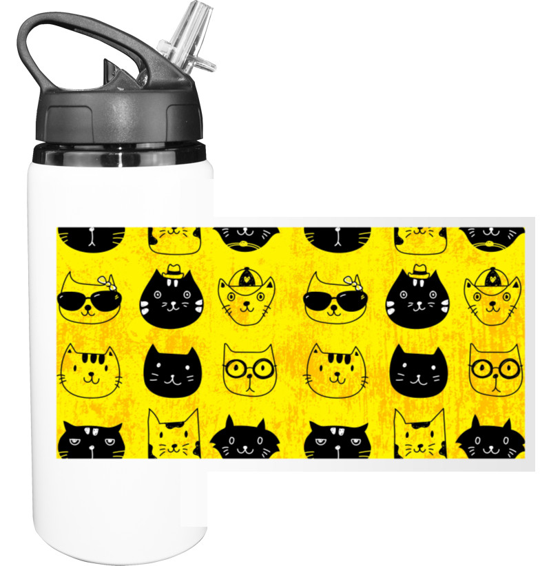 Sport Water Bottle - Котята - Mfest