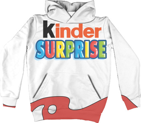 Unisex Hoodie 3D - Kinder surprise - Mfest