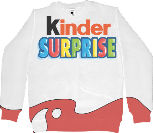 Kids' Sweatshirt 3D - Kinder surprise - Mfest