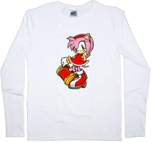 Men's Longsleeve Shirt - Amy Rose (1) - Mfest