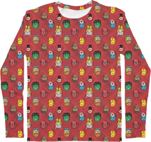 Kids' Longsleeve Shirt 3D - MARVEL [1] - Mfest