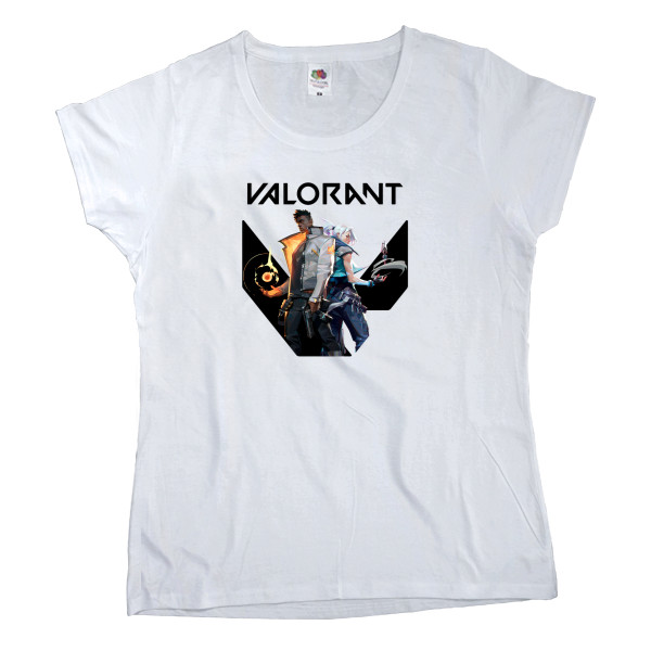 Women's T-shirt Fruit of the loom - VALORANT [17] - Mfest