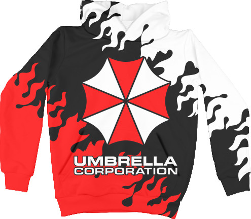 Kids' Hoodie 3D - RESIDENT EVIL (UMBRELLA) [3] - Mfest