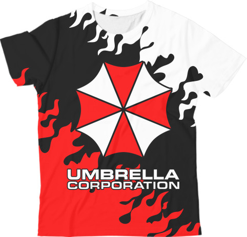 Kids' T-Shirt 3D - RESIDENT EVIL (UMBRELLA) [3] - Mfest