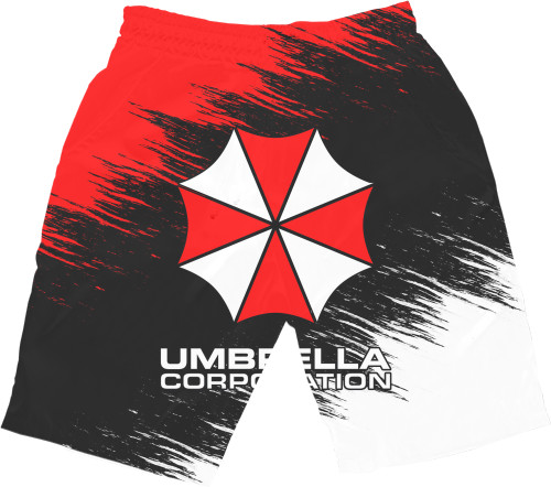 Men's Shorts 3D - RESIDENT EVIL (UMBRELLA) [6] - Mfest