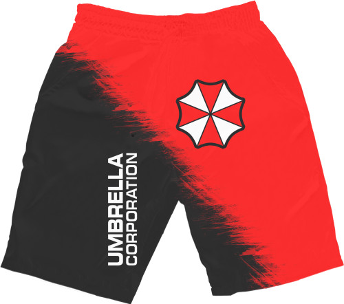 Men's Shorts 3D - RESIDENT EVIL (UMBRELLA) [2] - Mfest