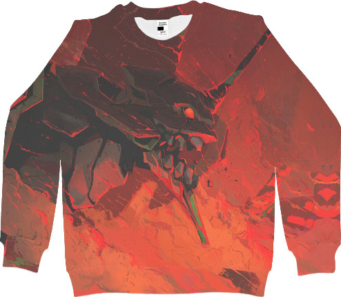 Men's Sweatshirt 3D - EVANGELION (13) - Mfest