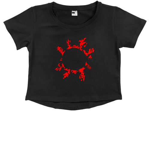 Kids' Premium Cropped T-Shirt - Наруто Аниме NEW - Mfest