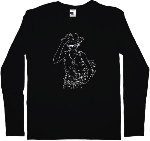 Men's Longsleeve Shirt - Anime one piece NEW - Mfest