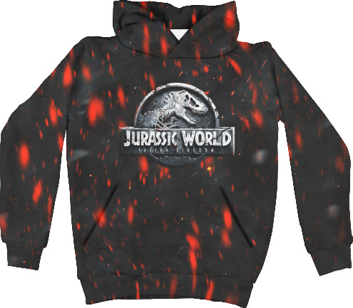 Unisex Hoodie 3D - Парк Юрского Периода - Mfest