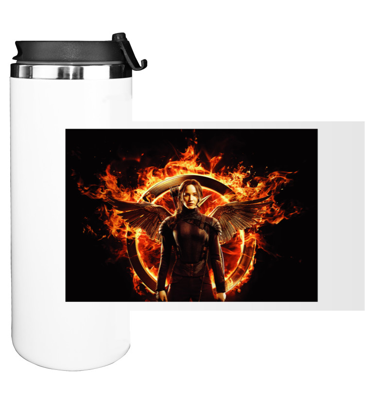 Water Bottle on Tumbler - Голодные Игры - Mfest