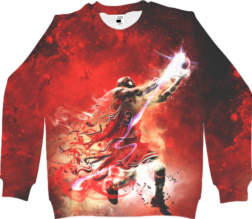 Men's Sweatshirt 3D - Jordan Graffiti Art - Mfest