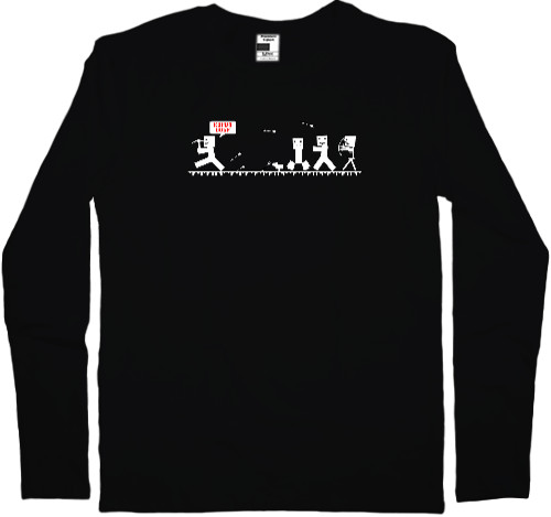 Men's Longsleeve Shirt - Майнкрафт Прикол - Mfest