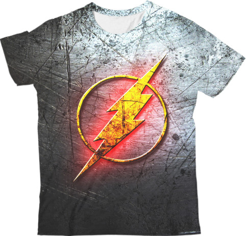 Kids' T-Shirt 3D - Флеш - Mfest