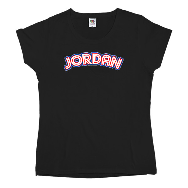 Women's T-shirt Fruit of the loom - Jordan Graffiti - Mfest