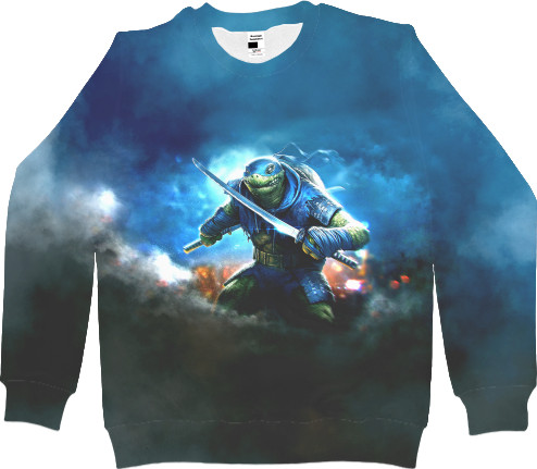 Men's Sweatshirt 3D - Черепашки Ниндзя - Mfest