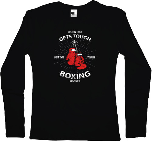 Women's Longsleeve Shirt - Boxing PREMIUM - Mfest