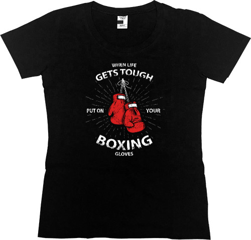 Women's Premium T-Shirt - Boxing PREMIUM - Mfest