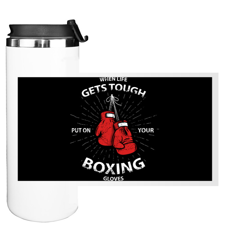 Water Bottle on Tumbler - Boxing PREMIUM - Mfest