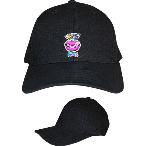 Kids' Baseball Cap 6-panel - Губы Kiss - Mfest