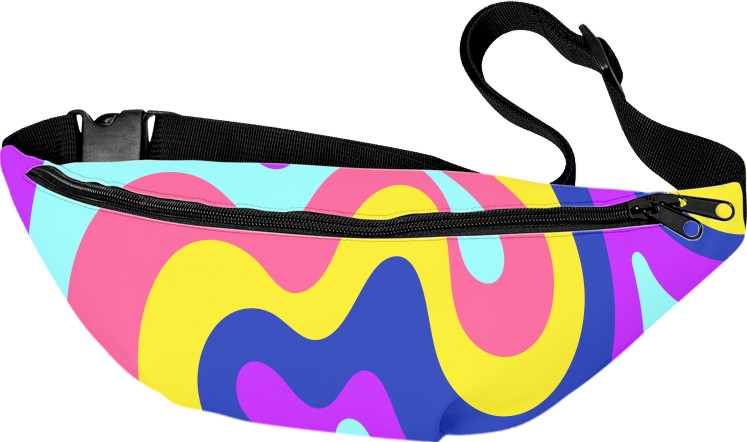 Fanny Pack 3D - КАРАМЕЛЬНЫЕ ВОЛНЫ - Mfest