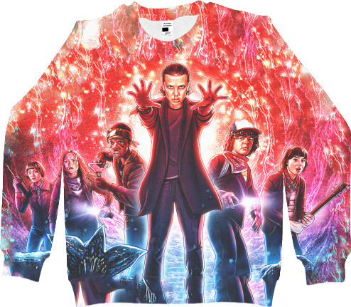 Men's Sweatshirt 3D - Stranger Things - Mfest