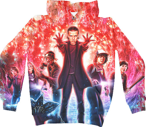 Unisex Hoodie 3D - Stranger Things - Mfest