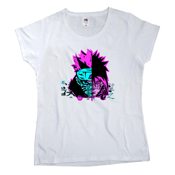 Наруто - Women's T-shirt Fruit of the loom - Наруто Аниме - Mfest