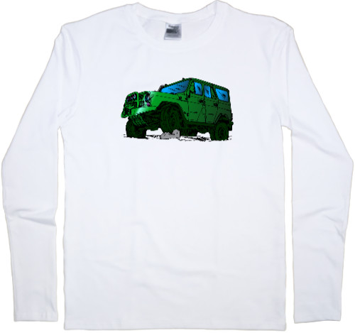 Kids' Longsleeve Shirt - УАЗ Хантер I Hunter - Mfest