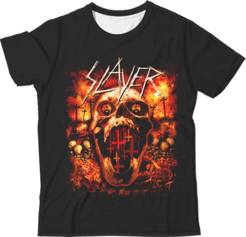 Man's T-shirt 3D - SLAYER  (5) - Mfest