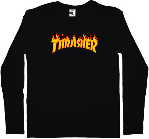 Kids' Longsleeve Shirt - TRASHER - Mfest