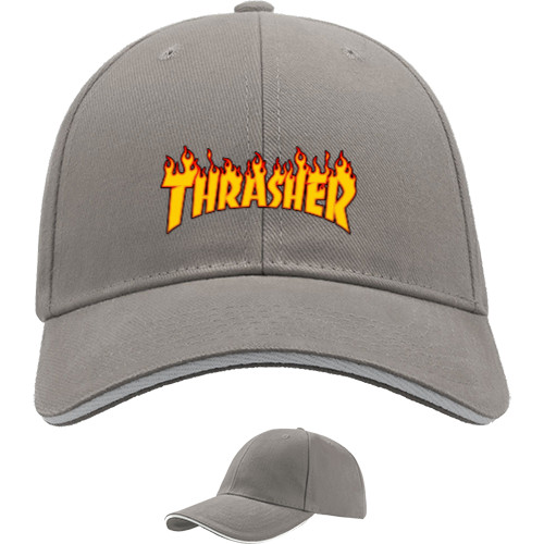 Sandwich Baseball Cap - TRASHER - Mfest