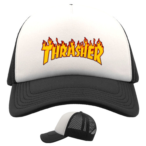 Kids' Trucker Cap - TRASHER - Mfest