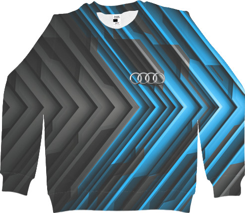 Men's Sweatshirt 3D - Audi - Mfest