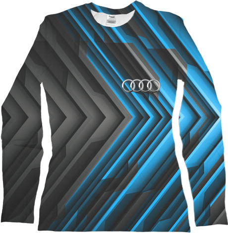 Women's Longsleeve Shirt 3D - Audi - Mfest