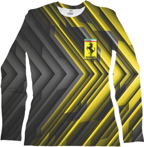 Women's Longsleeve Shirt 3D - Ferrari - Mfest