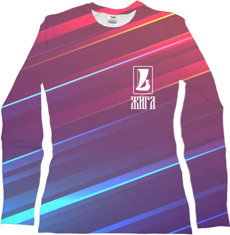 Women's Longsleeve Shirt 3D - Авто-ваз - Mfest