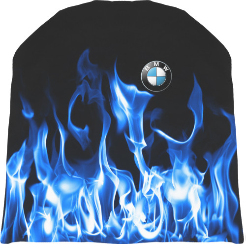 Шапка 3D - BMW fire - Mfest