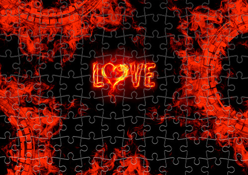 Puzzle - Fire love - Mfest