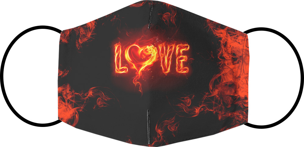 Face Mask - Fire love - Mfest