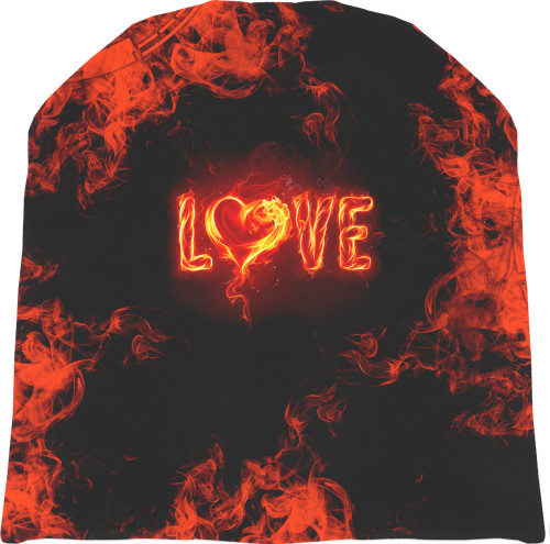 Hat 3D - Fire love - Mfest