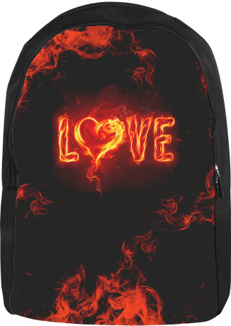 Backpack 3D - Fire love - Mfest