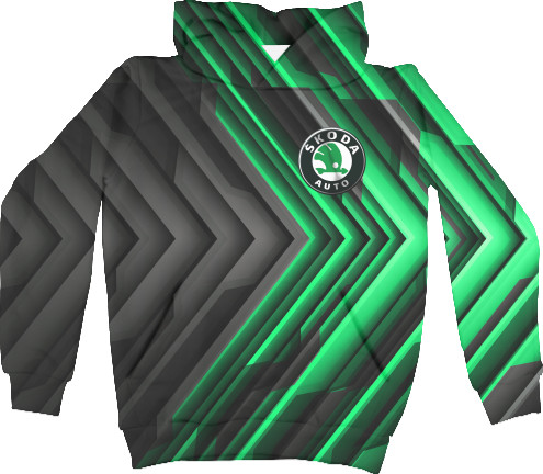 Kids' Hoodie 3D - Skoda - Mfest