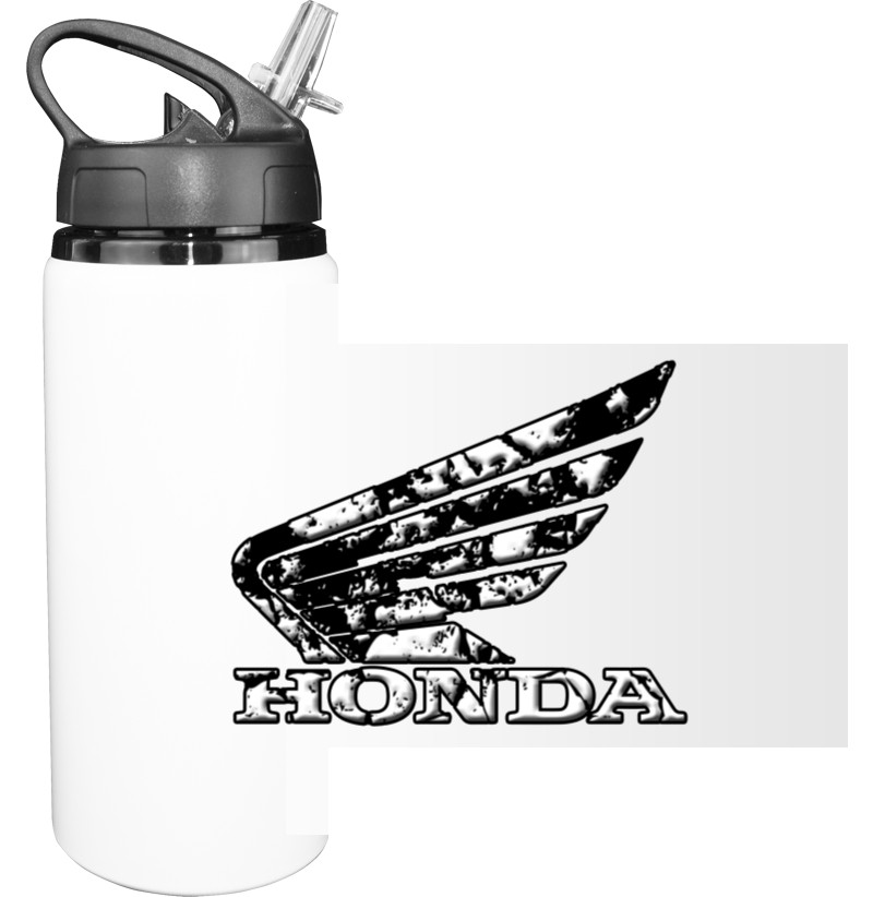 Бутылка для воды - Honda logo арт - Mfest